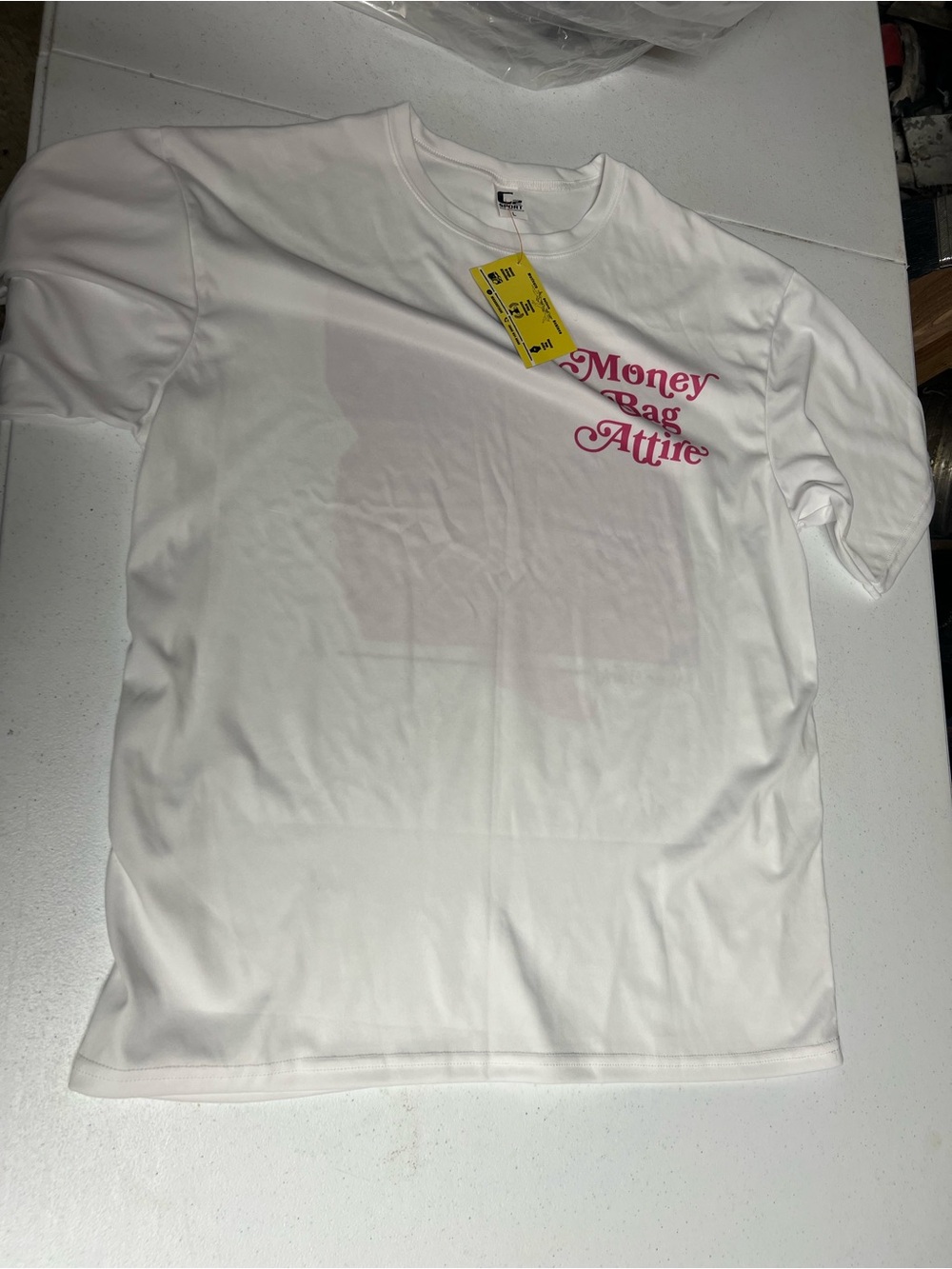 Men's White Short Sleeve Tee